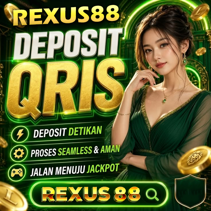 Ilustrasi REXUS88 untuk informasi deposit dan pembayaran QRIS